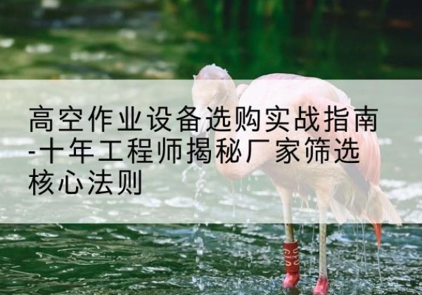 山城剪叉式升降机厂家-高空作业设备选购实战指南-十年工程师揭秘厂家筛选核心法则